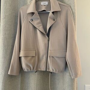 Wilfred Taupe Utility Jacket
